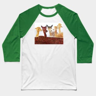 Funny Alpacas Baseball T-Shirt